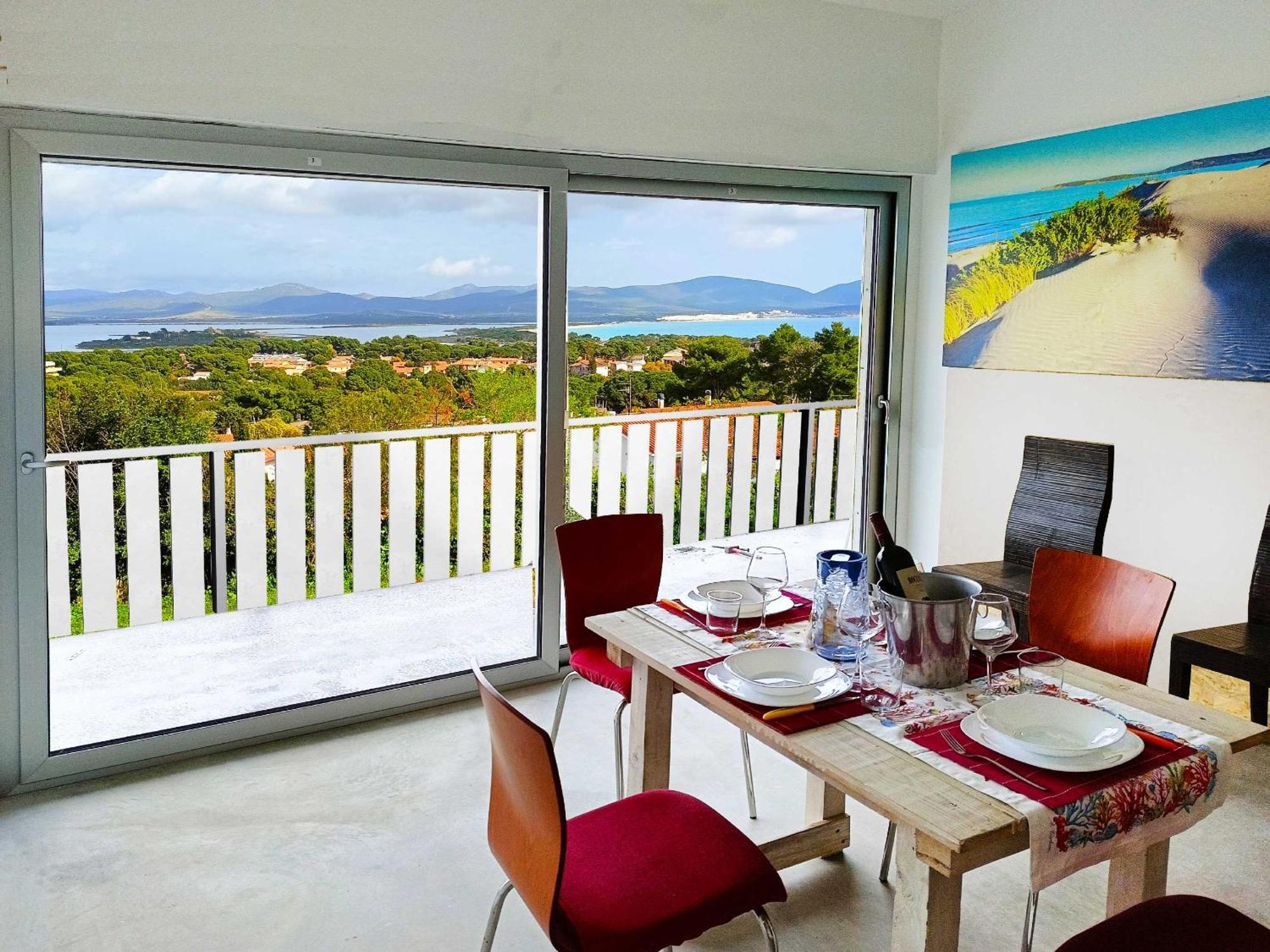 Panohome Porto Pino Extérieur photo