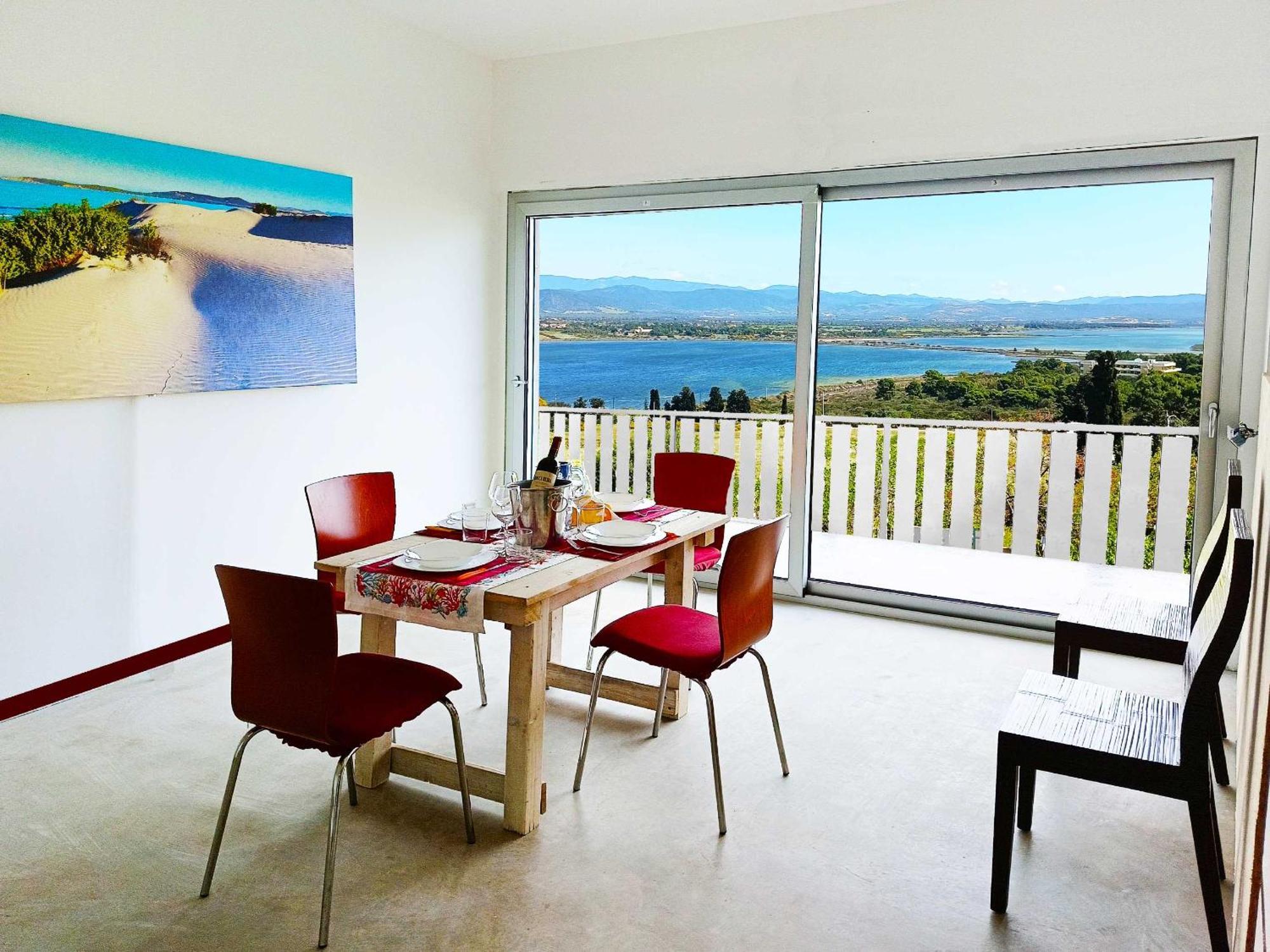 Panohome Porto Pino Extérieur photo